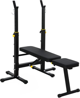 Banco musculación ajustable plegable