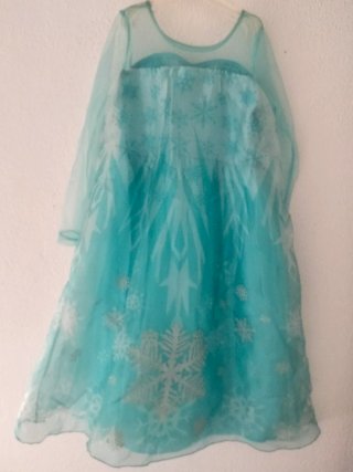 Vestido Frozen Elsa Talla 8-10