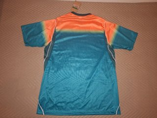 Camiseta Fútbol  Naranja y Turquesa