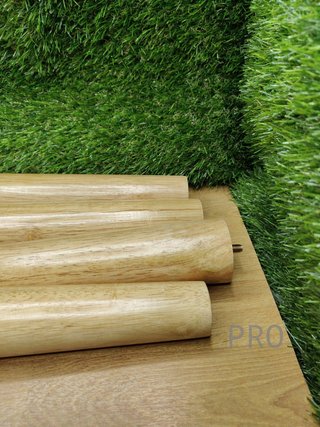 Set di 4 gambe in legno massello