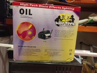 Proyector efectos retro Oil Wild Tech
