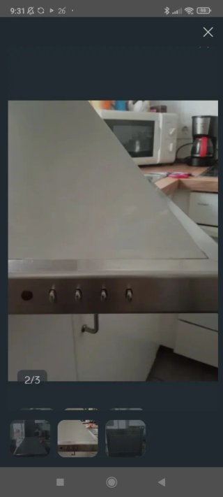 Campana extractora de cocina