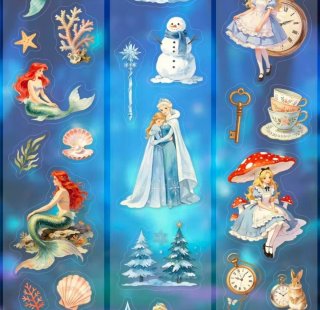 Cinta Washi Starry Fairyland Disney