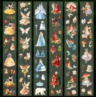 Cinta Washi Starry Fairyland Disney