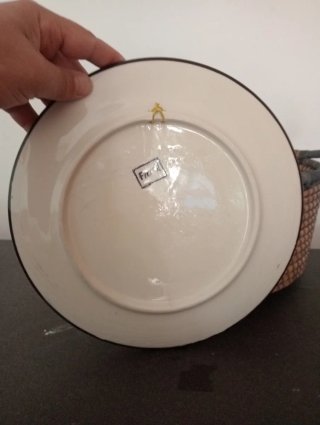 Plato decorativo Tabascan , Cataluña vintage.