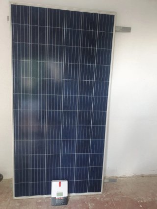 Placa Solar Atersa y Regulador MPPT