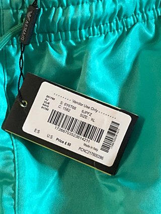Bañador EA7 Turquesa Talla XL