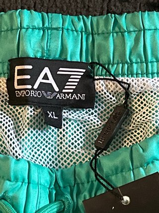 Bañador EA7 Turquesa Talla XL