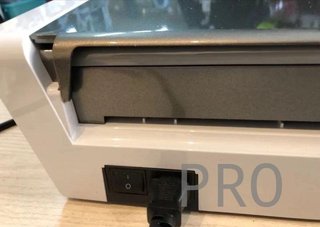 Plastificatore A3 Leitz, ideale per ufficio o scuola, bianco brillante/antracite, Touch Turbo2, iLAM, 7520000