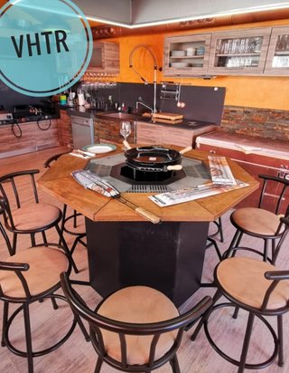 Barbacoa Exterior hornos grill QÑQ-2