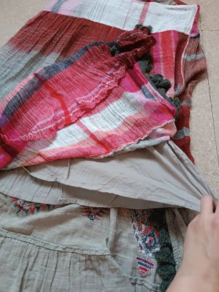 Vestido Zara Étnico Talla M