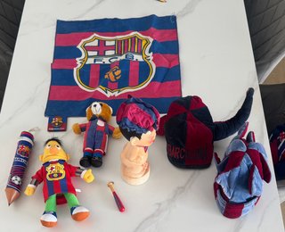 Camisetas y souvenirs de l FC Barcelona