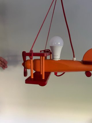 Lámpara Techo Avión Infantil