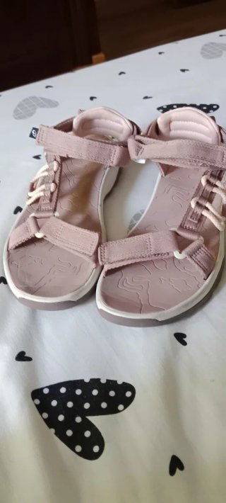Sandalias Beige y Rosa