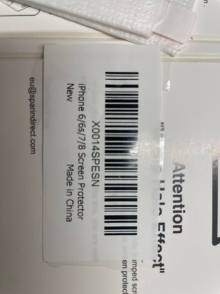 Protettore Schermo SPARIN per iPhone 6/6s/7/8