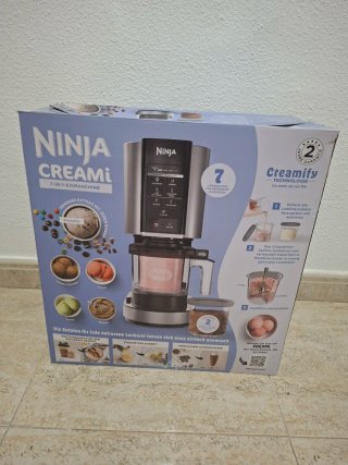 Ninja Creamie Máquina Helados 1 mes de uso