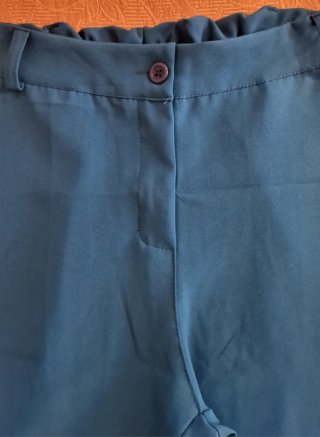 Pantaloni donna teal leggeri