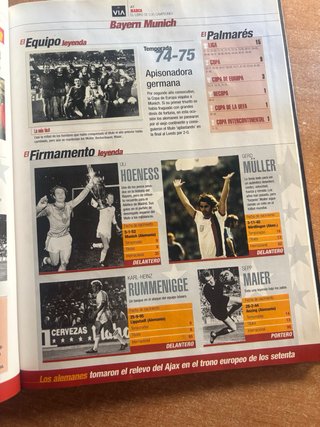 El libro de los campeones de europa