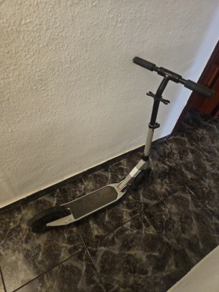 Patinete plegable gris