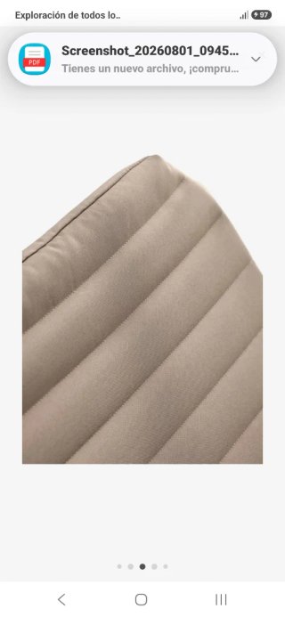 OFERTON DE AGOSTO Silla de playa reclinable beige