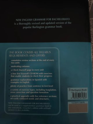 New English Grammar for Bachillerato