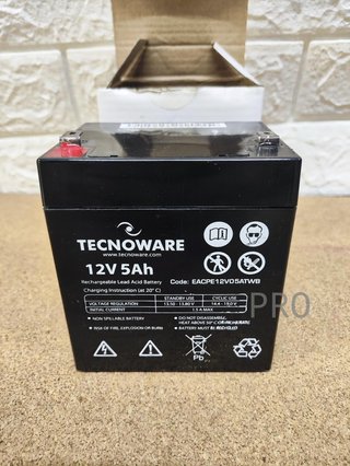 Batería de Plomo-Ácido 12V 5Ah Tecnoware