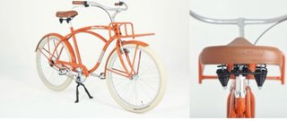 Bicicleta Retro Naranja Johnny Loco