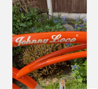 Bicicleta Retro Naranja Johnny Loco