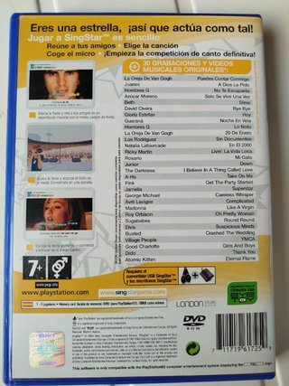 2 juegos Singstar PS2 + 2 micros