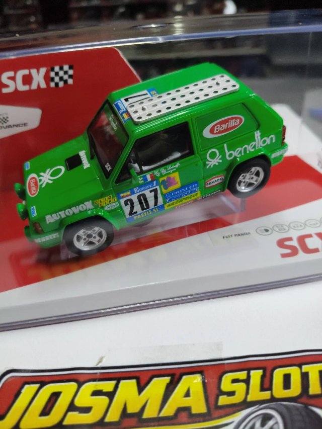 Scalextric Fiat Panda Benetton SCX Dakar Seat