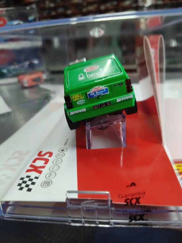 Scalextric Fiat Panda Benetton SCX Dakar Seat