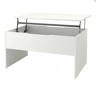 Mesa Centro Elevable IKEA - Blanca