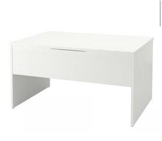 Mesa Centro Elevable IKEA - Blanca