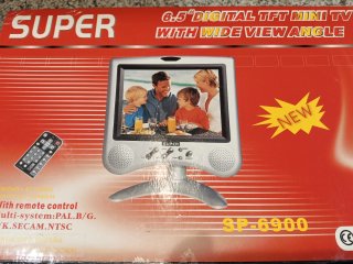 Mini TV SUPER SP-6900 6.5 Digital TFT
