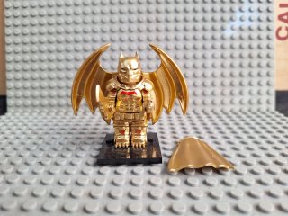 ♦️BATMAN♦️ Figura dorada tipo Lego