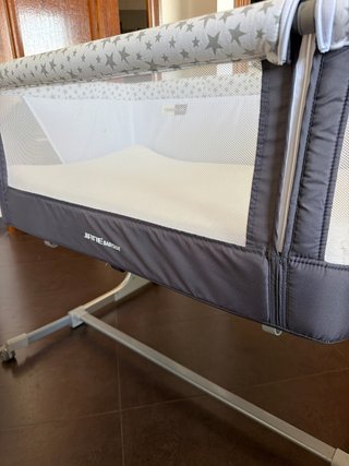 Minicuna Jane Babyside + Colchón Ecus Care