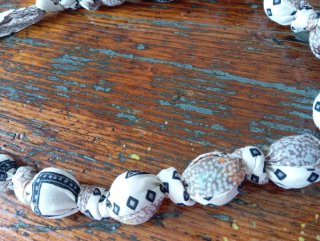 Collana Boho Beige Multicolor