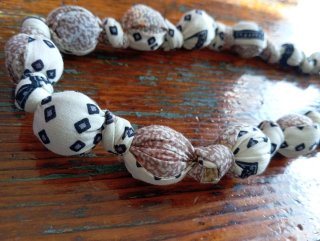 Collana Boho Beige Multicolor