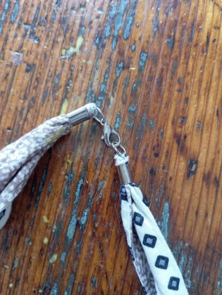 Collana Boho Beige Multicolor