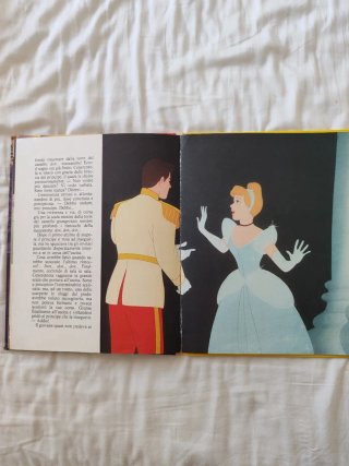 Libro Cenerentola Walt Disney Mondadori vintage