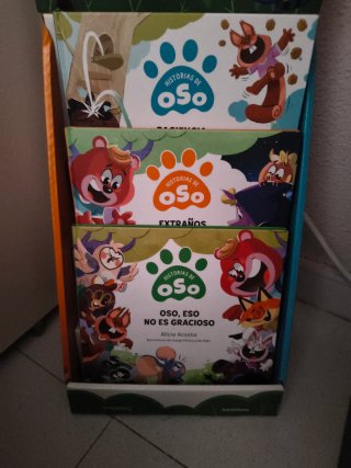 Lote 3 libros Historias de osos