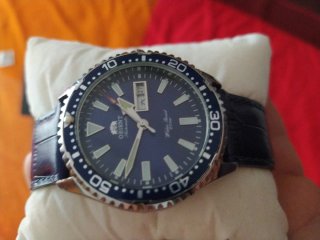 Reloj Orient Mecánico Automático Azul