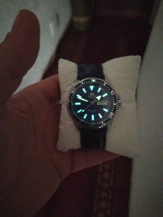 Reloj Orient Mecánico Automático Azul