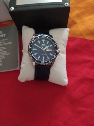 Reloj Orient Mecánico Automático Azul