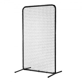 Pantalla de Béisbol para Jaula de Bateo, Pantalla de Seguridad de Béisbol y Softbol de 7x4 pies, Pantalla de Bateo Portátil con Bolsa de Transporte y Estacas para el Suelo, Red de Lanzamiento de A...