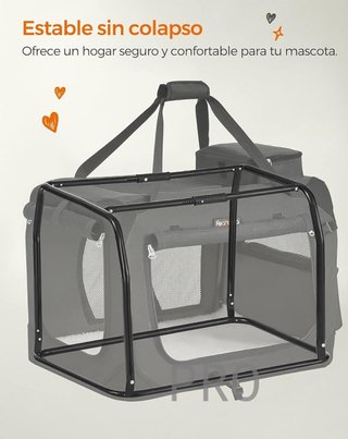 Transportín para gatos y perros plegable