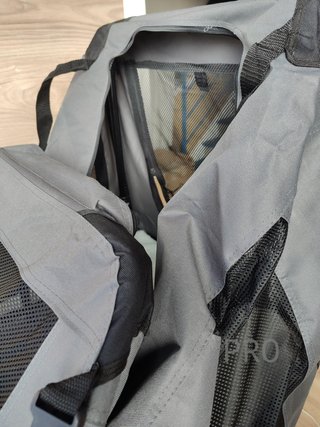Transportín para gatos y perros plegable