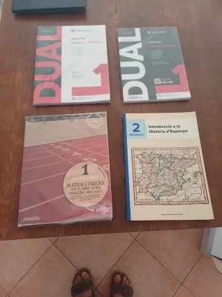 Libros de 1 y 2 bachillerato