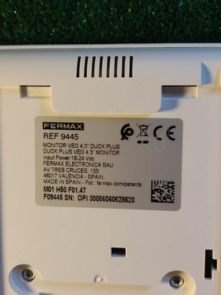 Monitor Veo 4,3" DUOX Plus Fermax