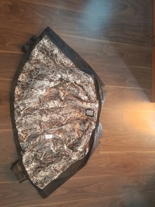 Chaqueta de cuero mujer marrón